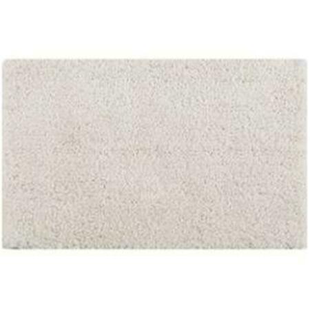 MADISON PARK 21 x 34 in. Solid Tufted Bath Rug, Ivory MPS72-323